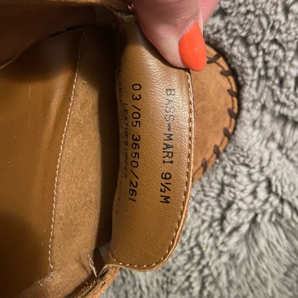 Vintage Bass Women's Brown Suede mules - Picture 7 of 7